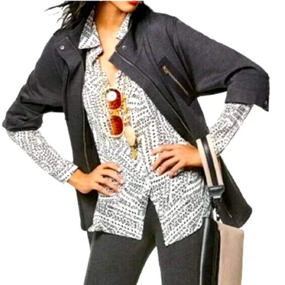 Cabi super soft and fun button up blouse never work only used for demo. - Picture 1 of 8